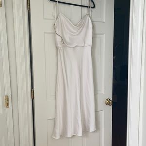 Brand new Jenny Yoo satin midi dress!